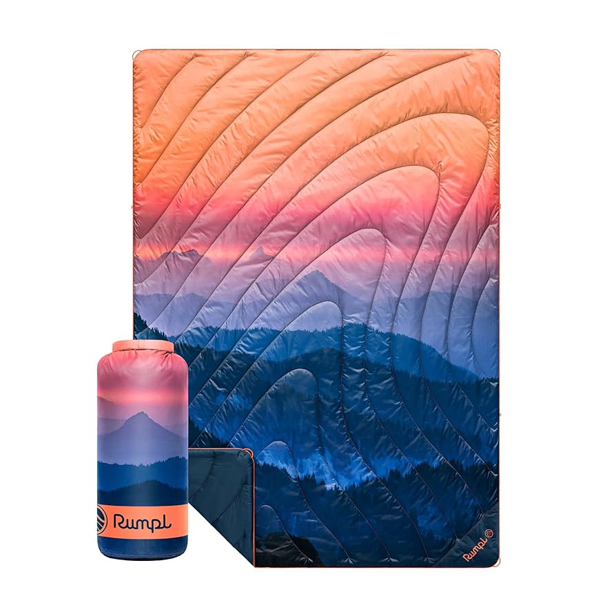 Rumpl Puffy ブランケット Original Puffy Blanket - Alpenglow | Rumpl Blankets for